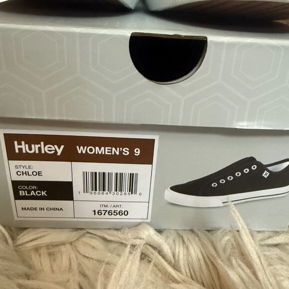 Hurley Slip On Black Sneakers - Picture 6 of 6